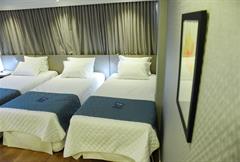 Blue Premiere Triplo 3 camas de solteiro