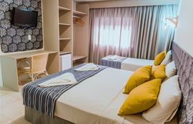 Quarto Triplo Standard do Baia Branca Beach Resort
