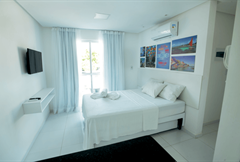 Studio - with kitchen and balcony - double bed and extra bed