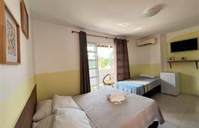 Quarto Quintuplo  c/ Varanda do Pousada Porto de Amigos