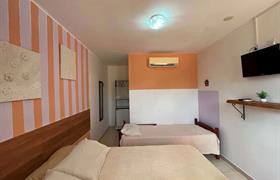 Quarto Triplo Econômico do Pousada Porto de Amigos