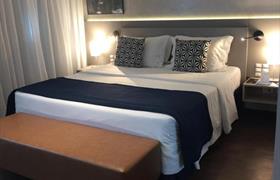 Luxo Premier - Cama Queen Size do Blue Tree Premium Faria Lima