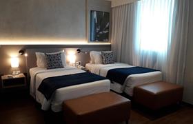 Luxo Premier - 2 Camas de Solteiro do Blue Tree Premium Faria Lima