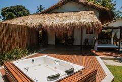 Bangalô Frente Mar com Hidromassagem