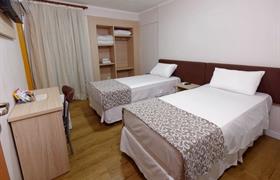 Standard Cama Solteiro do Fênix Hotel Bom Retiro