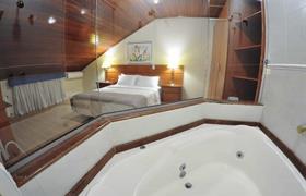 Flat para três pessoas do SKY VILLE CANELA HOTEL