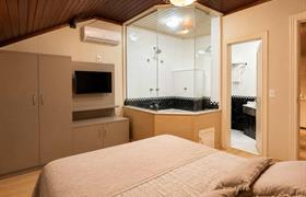 Flat para quatro pessoas do SKY VILLE CANELA HOTEL