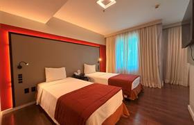 Luxo Adaptado - 2 camas de solteiro do Blue Tree Premium Morumbi