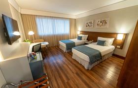 Luxo - Cama Solteiro do Blue Tree Towers Caxias do Sul