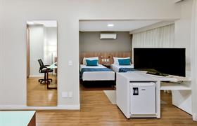 Suite Executiva Duas Camas de Solteiro do Blue Tree Garden Bauru