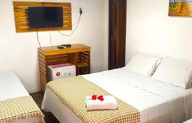 Quarto Quádruplo Superior do Pousada Boldro Home