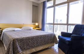 Duplo Casal com Varanda do Like Ü Hotel Brasília