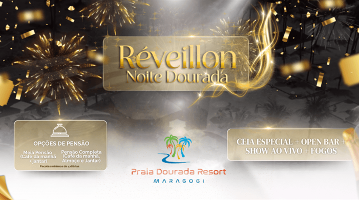 Réveillon Dourado Meia Pensão