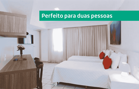 Standard Duplo (2 camas de solteiro) do Hotel Ponta Verde Maceió