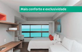 Suíte Superior do Hotel Ponta Verde Maceió