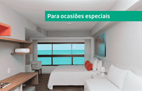Suíte (1 ao 3 andar) do Hotel Ponta Verde Maceió