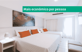 Standard Triplo do Hotel Ponta Verde Maceió