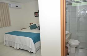Apto Single Solteiro c/ Cama de Casal do Asa Branca Hotel