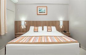 Apartamento casal do Hotel Mato Grosso Palace