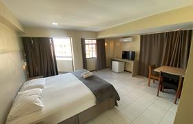 Standard Casal com varanda do Tambaú Mar Hotel no Royal Flat Service