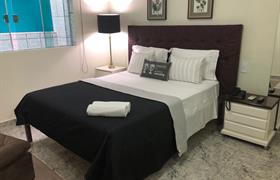 Single cama casal  Queen do Hotel Flor de Minas