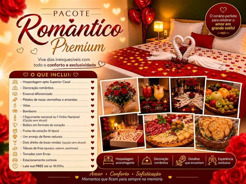 Pacote Romântico Premium