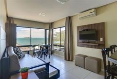 Apto 2 quartos vista do mar