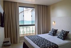 Apto Luxo de 2 Quartos com Vista do Mar