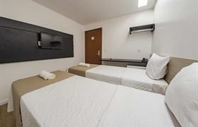 Quarto Individual do MCZ Hotel