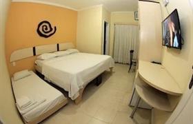 Quarto Triplo Deluxe do SAN MANUEL PRAIA HOTEL