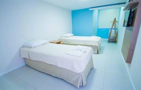 Twin Standard Double Room of Nordeste Palace Hotel - Fortaleza