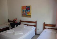 Quarto QUADRUPLO Standard Completo - Ar, Tv e Frigobar