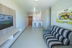 Apartamento de dois quartos vista jardim PCD (adaptado para cadeirante)