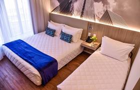 Superior Casal com Cama Extra - Adaptado do Rio Hotel by Bourbon São Paulo