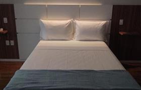 APARTAMENTO KING do Hotel Quartzo Cristalina