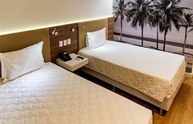 Superior Duas Camas do Rio Hotel by Bourbon Maringá