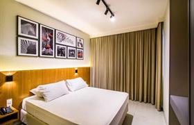 Suíte Executiva do Slaviero Hotel Londrina Flat