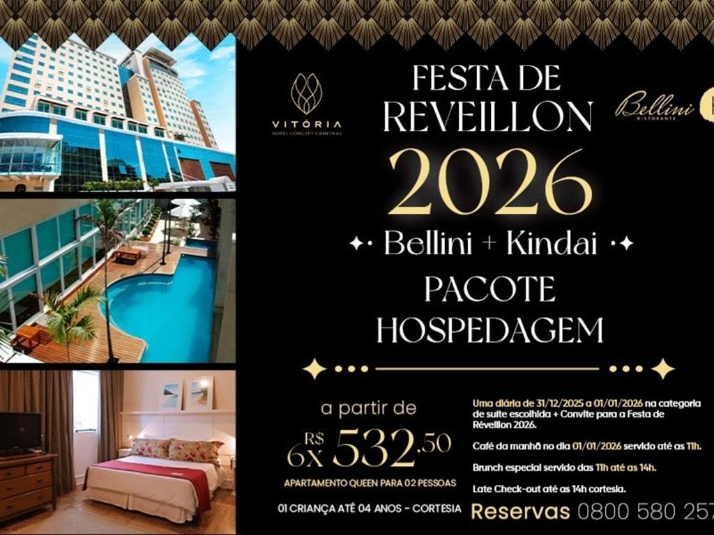 Pacote Réveillon Bellini+Kindai