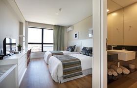 Apartamento Twin do Vitória Convention Paulínia