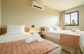 Luxo com  Varanda ,, do Ipioca Beach Resort Maceio