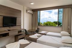 APARTAMENTO TRIPLO  STANDARD COM VISTA BEIRA MAR