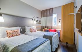 Superior Duas Camas do Rio Hotel by Bourbon Indaiatuba