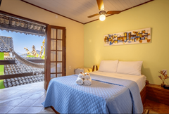 Quarto Duplo com Varanda