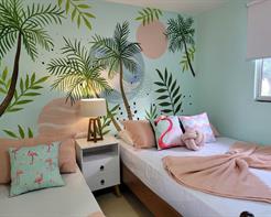 Quarto Triplo Sem Varanda - Cama casal + 1 cama twin