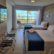 Frente mar- 1 cama casal e 1 solteiro