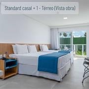 Standard 1 cama de casal e 1 de solteiro - Vista obra