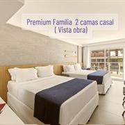 Premium Família 2 camas casal - Vista obra
