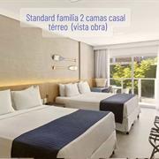 Standard Família - 2 camas casal - Vista obra