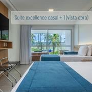 Suíte Excellence Casal +1 - com banheira na varanda (1º andar vista obra)