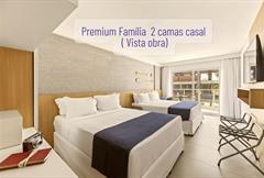Premium Família 2 camas casal - Vista obra